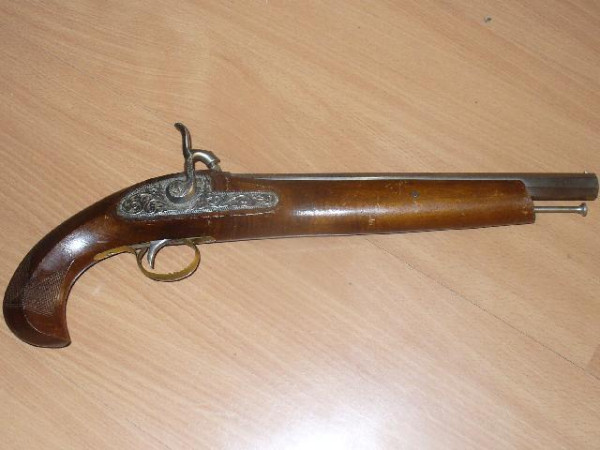 Vorderladerpistole Kentucky cal.45 P.